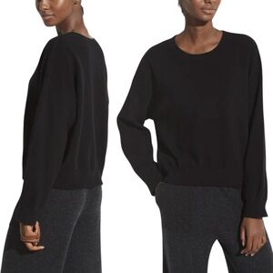 VINCE Double Layer Crew Pullover 100% Cashmere Sweater